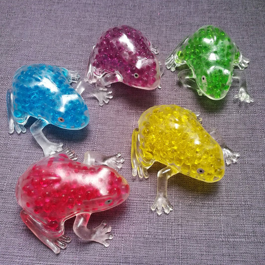 TPR Frog Gel Beads Stress Ball
