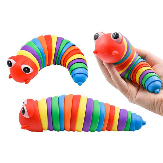 Funny Fidget Slugs Articulated Sensory Slug Toy