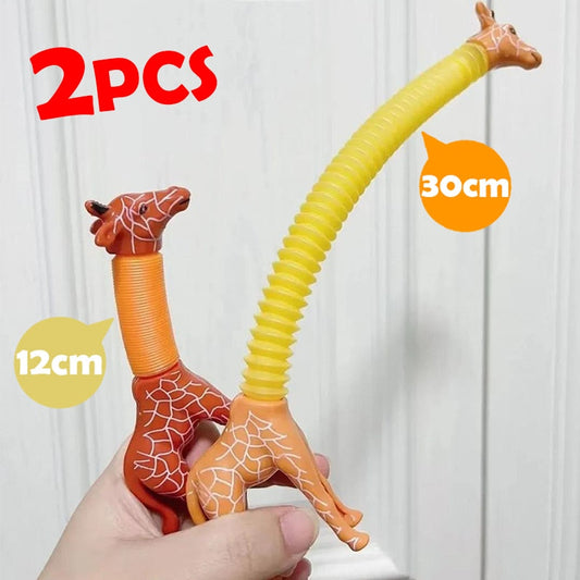 Giraffe Pop Tubes Toys
